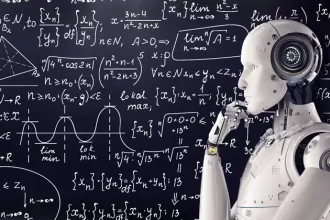 Inteligencia artificial pensando
