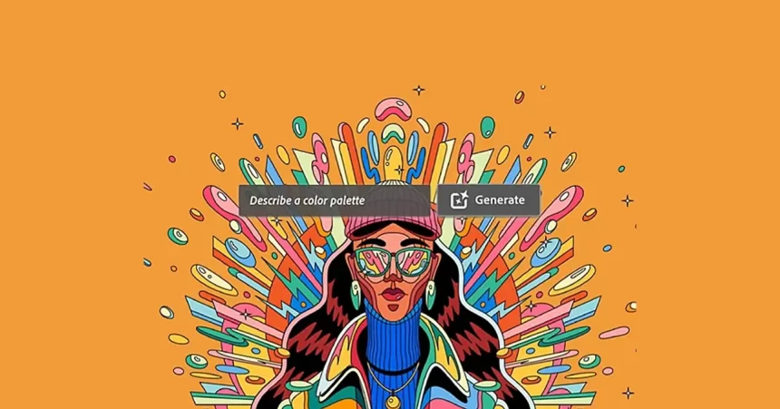 ¿Qué es Adobe Generative Recolor? Nueva IA de Illustrator Generative Recolor