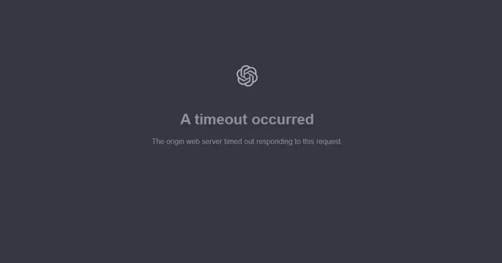 Network Error chatgpt