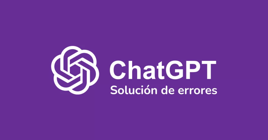chatgpt solucion de errores