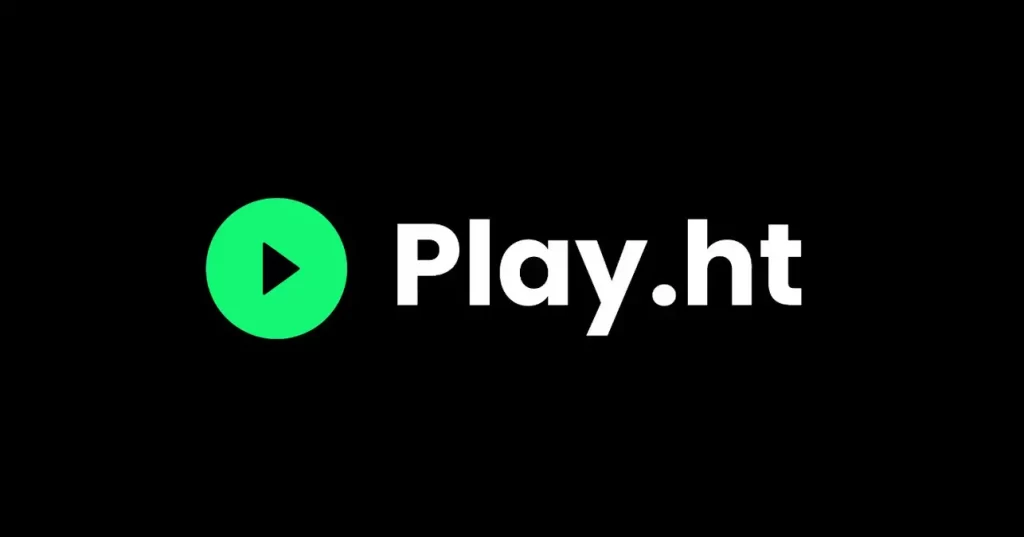 Review Play HT - Generador de voces IA hiperrealistas play ht logo