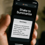 Firefox revoluciona iPhone con su función Shake to Summarize
