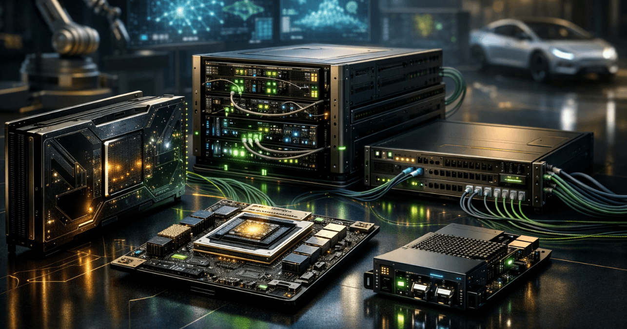 Nvidia presenta seis nuevos chips de IA y modelos abiertos