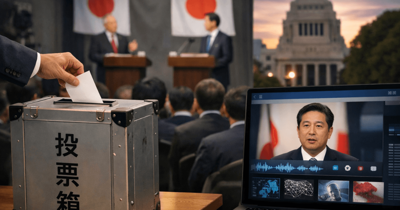 La IA generativa pone a prueba la integridad electoral en Japon