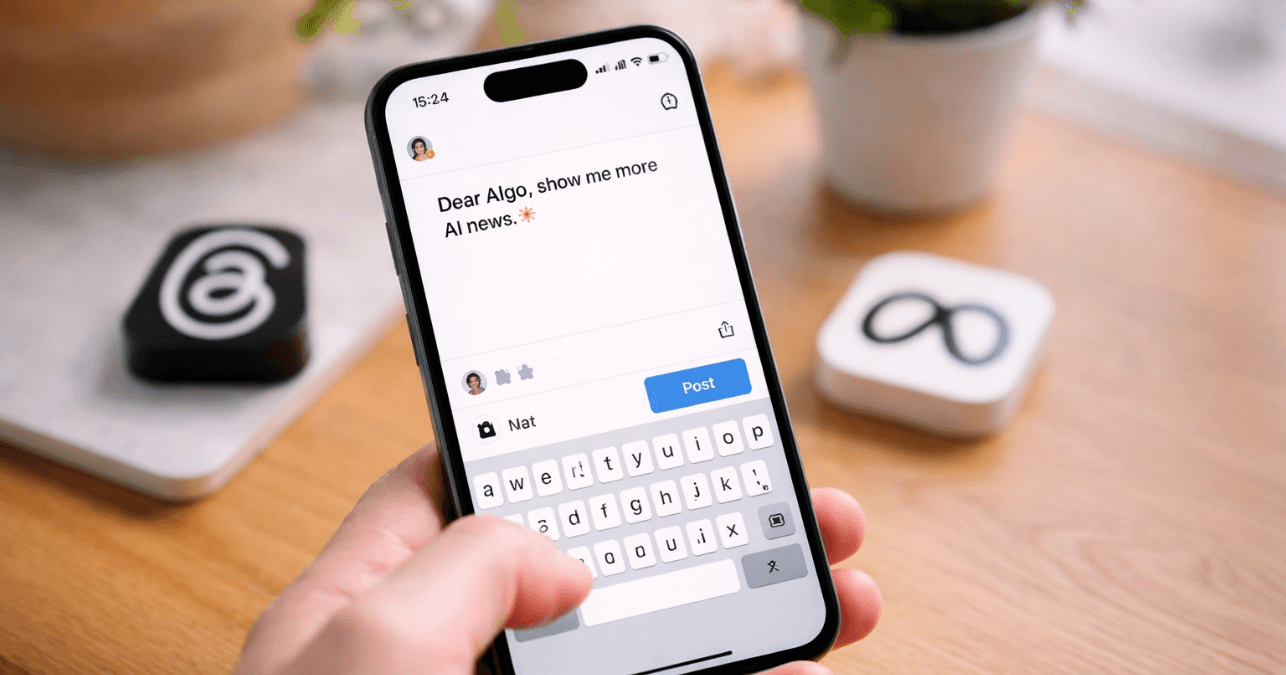 Threads lanza Dear Algo para personalizar el feed con IA