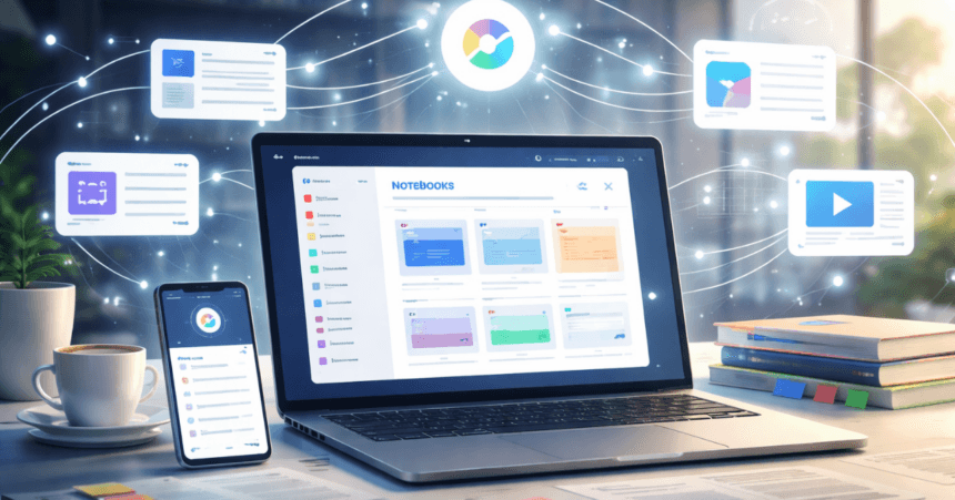 Cómo funciona Notebooks, la nueva función de Gemini Como funciona Notebooks la nueva funcion de Gemini