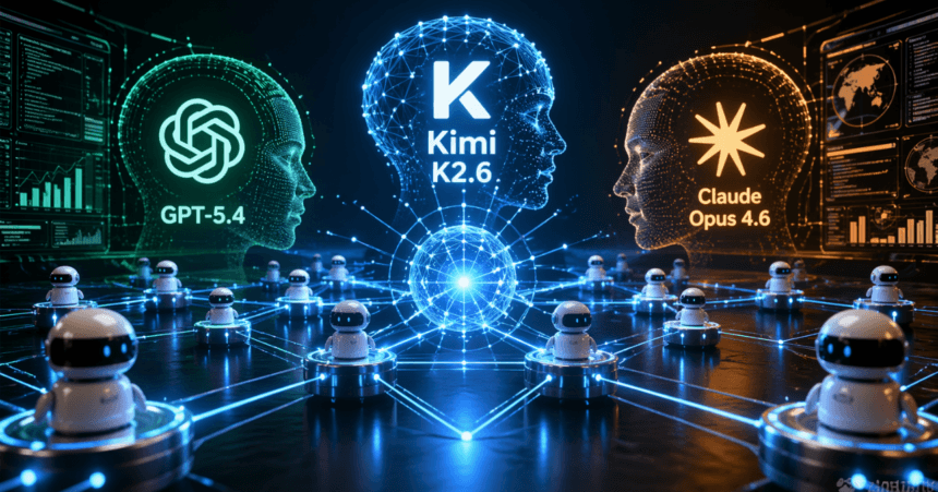 El modelo Kimi K2.6 compite con GPT 5.4 y Claude Opus
