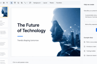 Google Slides crea presentaciones completas con inteligencia artificial