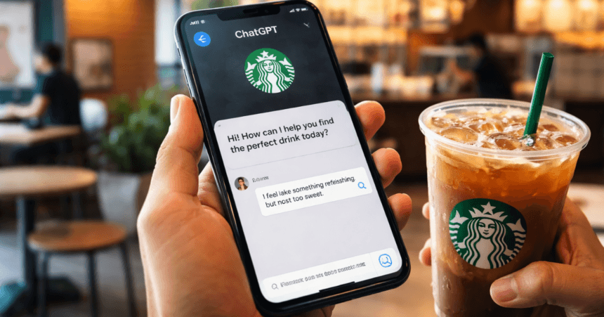 Starbucks prueba en ChatGPT una nueva forma de pedir cafe